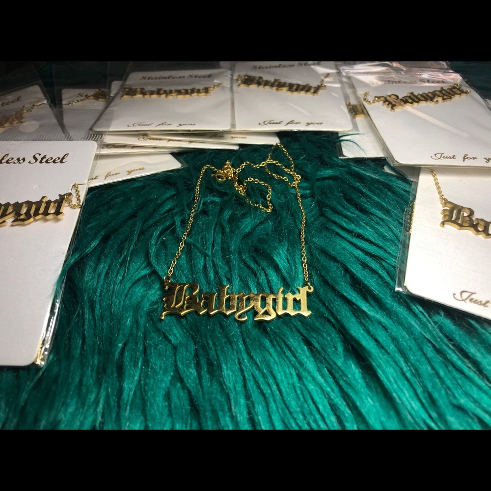 Babygirl necklace